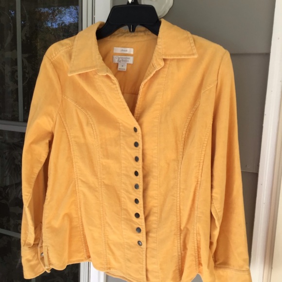 Christopher & Banks Jackets & Coats Christopher Banks Mustard
